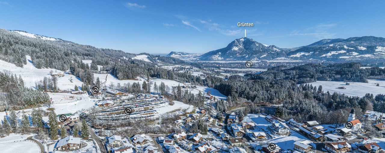 Ofterschwang zum Winterurlaub - Hörnerdörfer im Allgäu