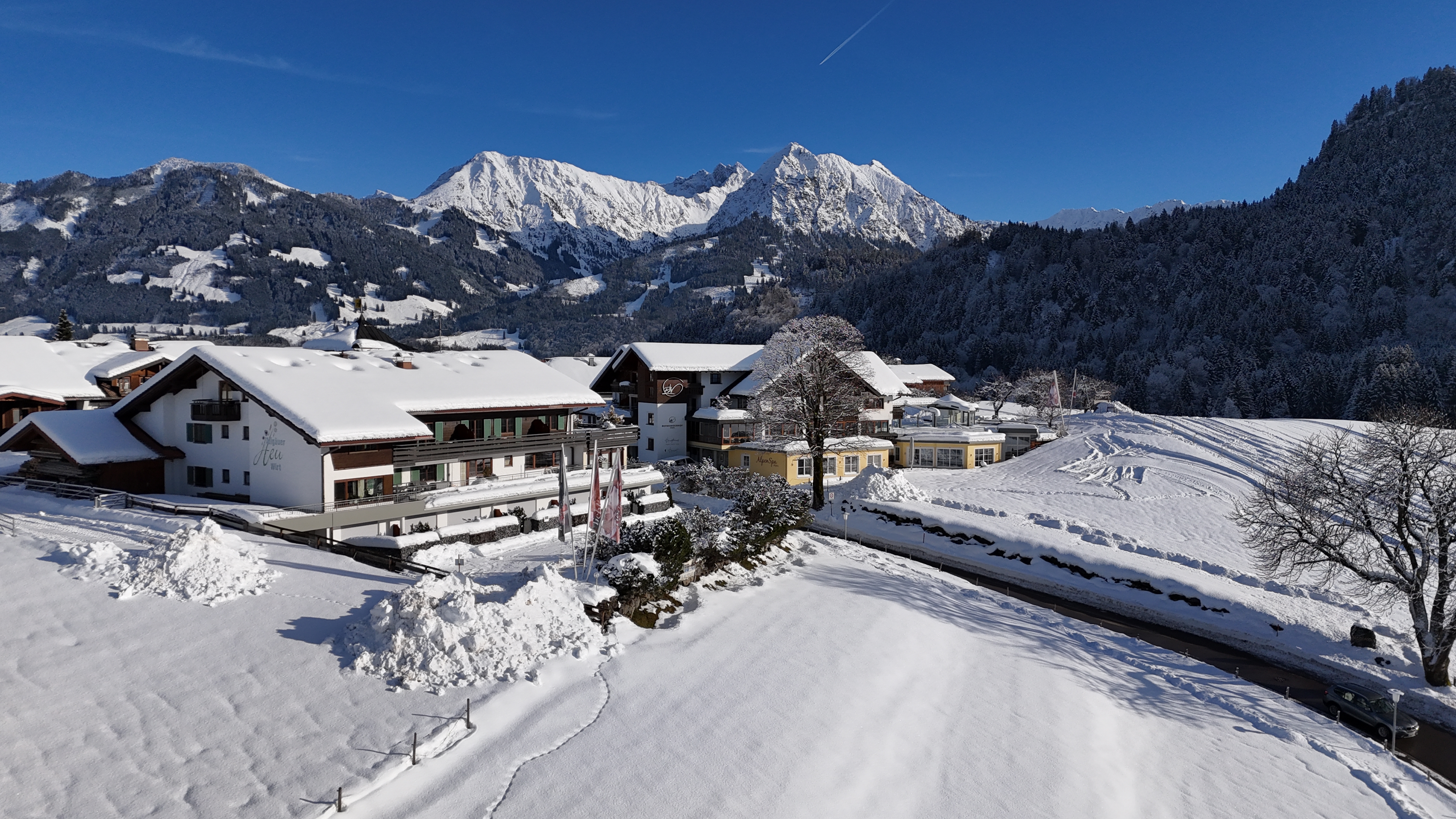 Wellnesshotel mit Bergblick - Berwanger Hof in Obermaiselstein