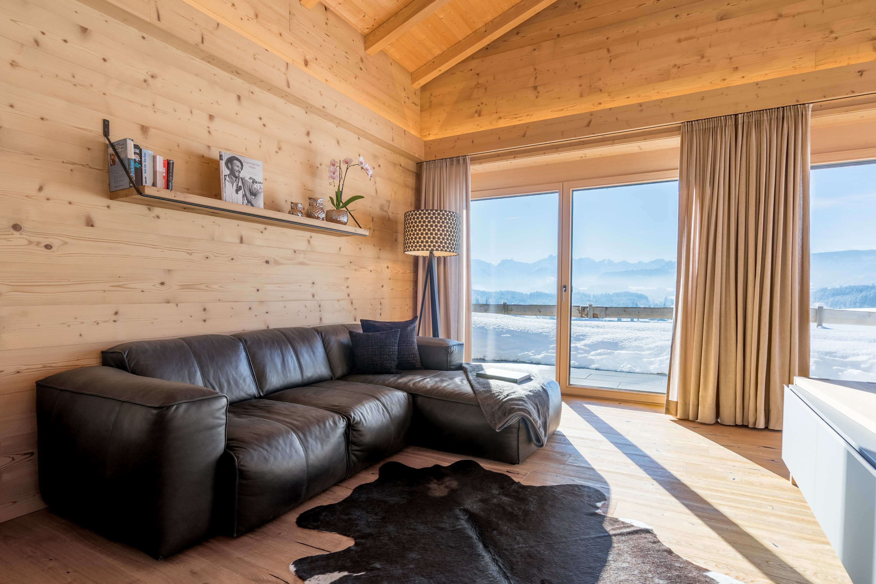 Bergblick soweit das Auge reicht - DIE ZWEI SonnenChalets