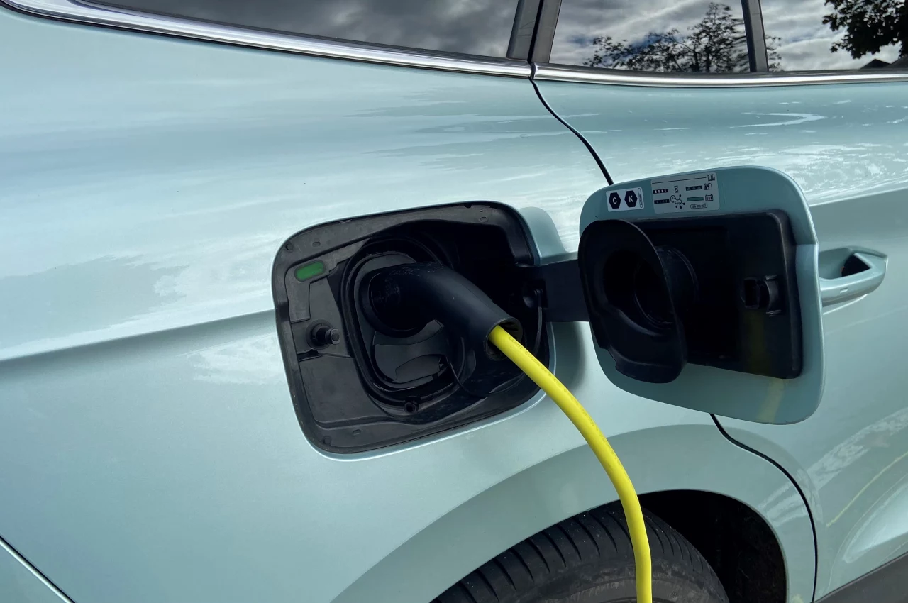 E-Ladestation in den Hörnerdörfern im Allgäu