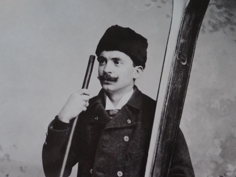 Der Allgäuer Skipionier Fritz Heimhuber 