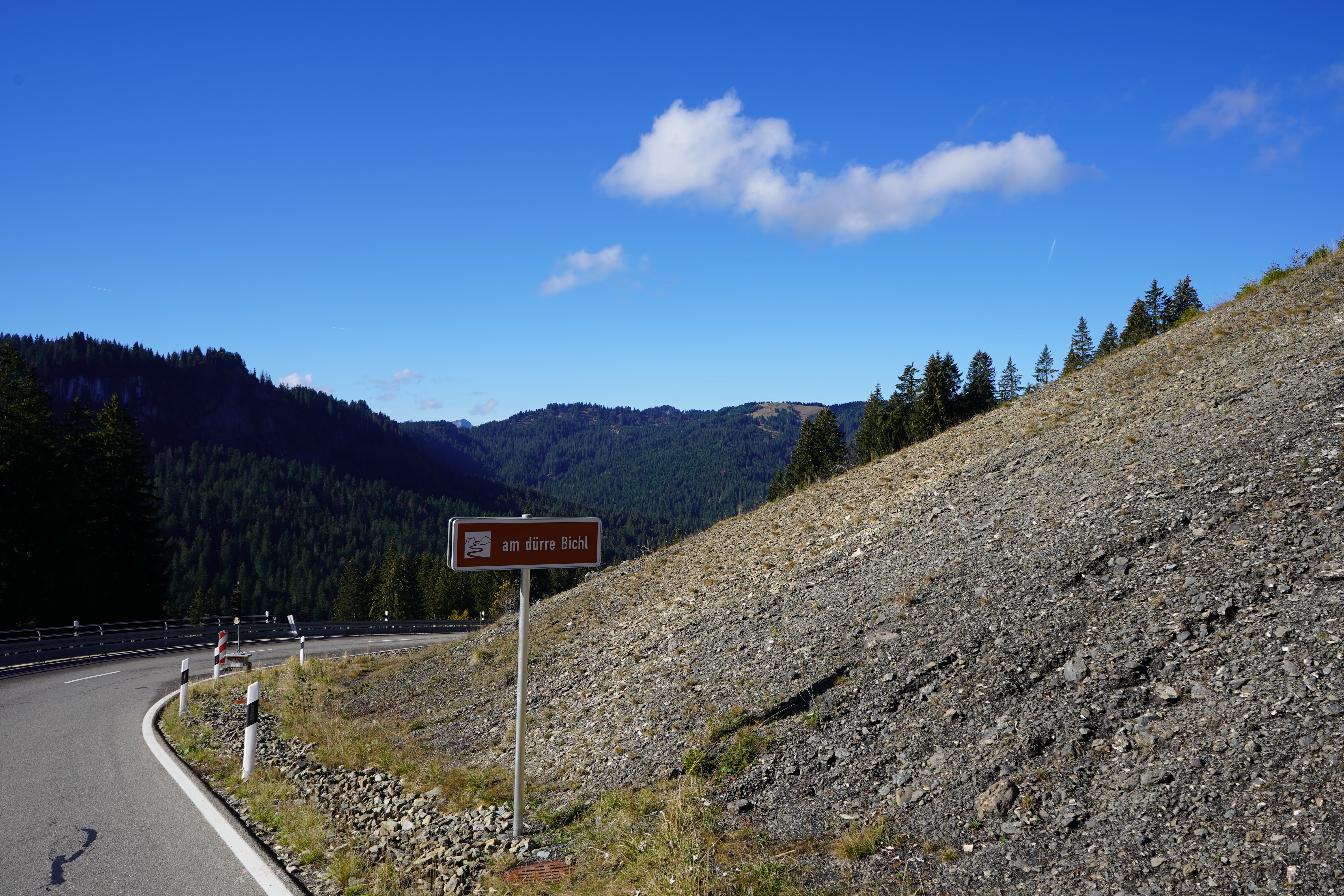 Dürre Bichl am Riedbergpass - Hörnerdörfer im Allgäu