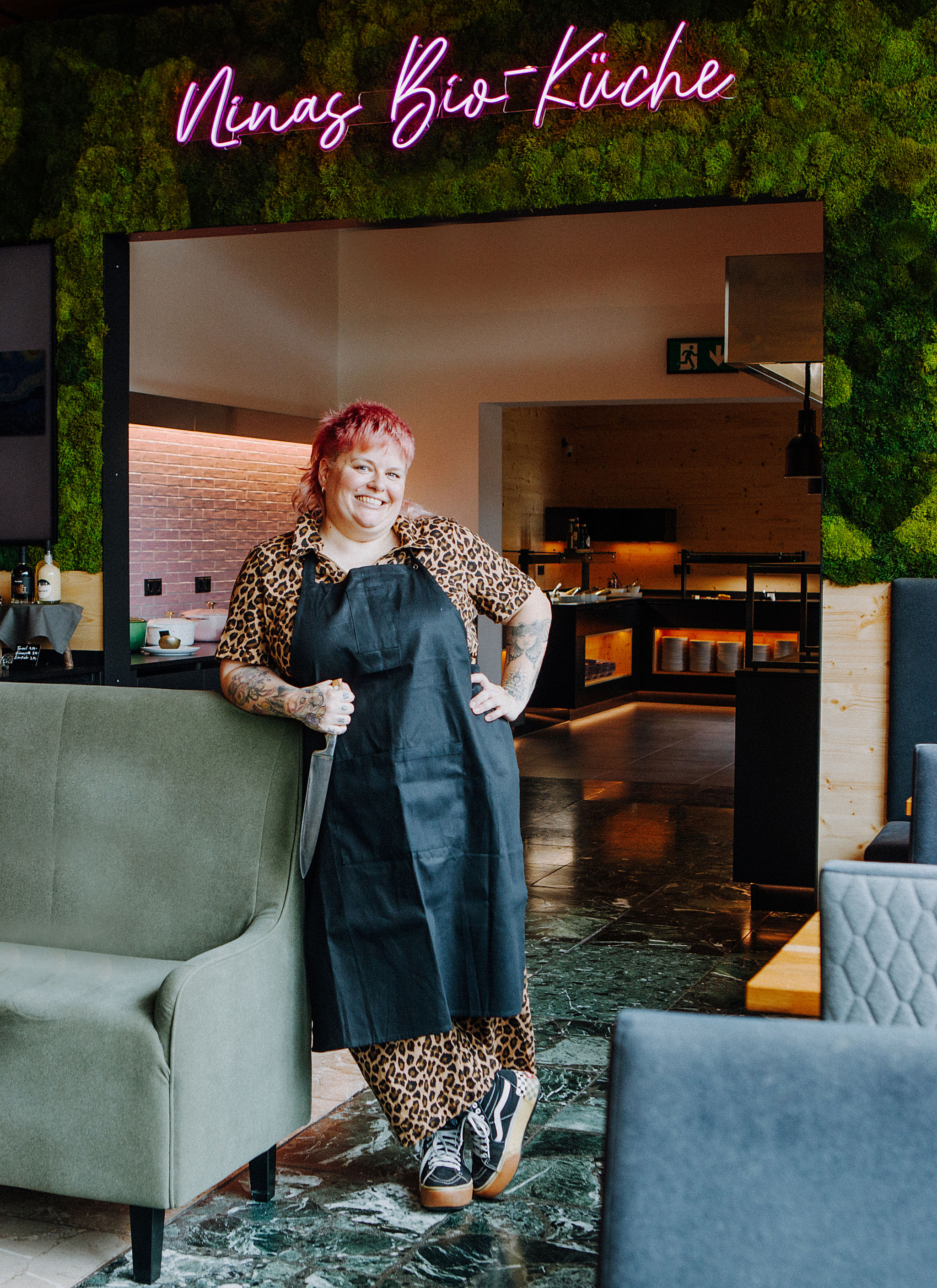 Nina Meyer - Spitzenköchin im Bio-Berghotel Ifenblick Nina Meyer kocht im Bio-Berghotel Ifenblick in Balderschwang