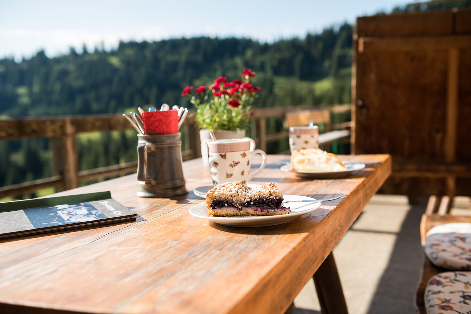 Einkehr auf der Freyburger Alpe - Hörnerdörfer im Allgäu