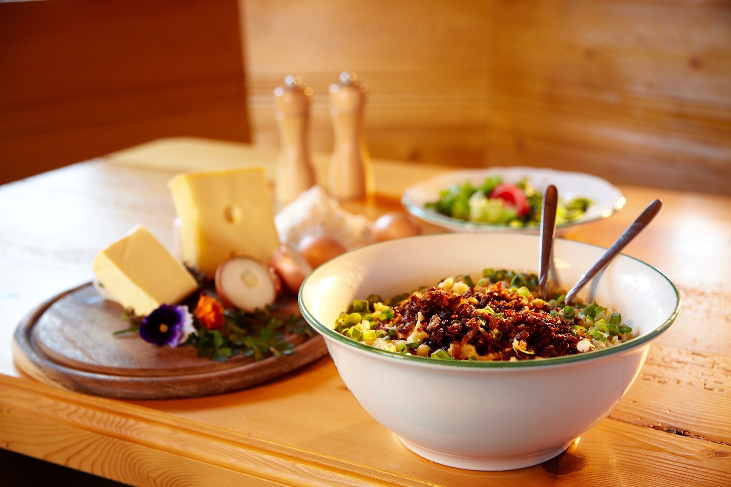 Deftige Kässpatzen, Allgäuer Nationalgericht