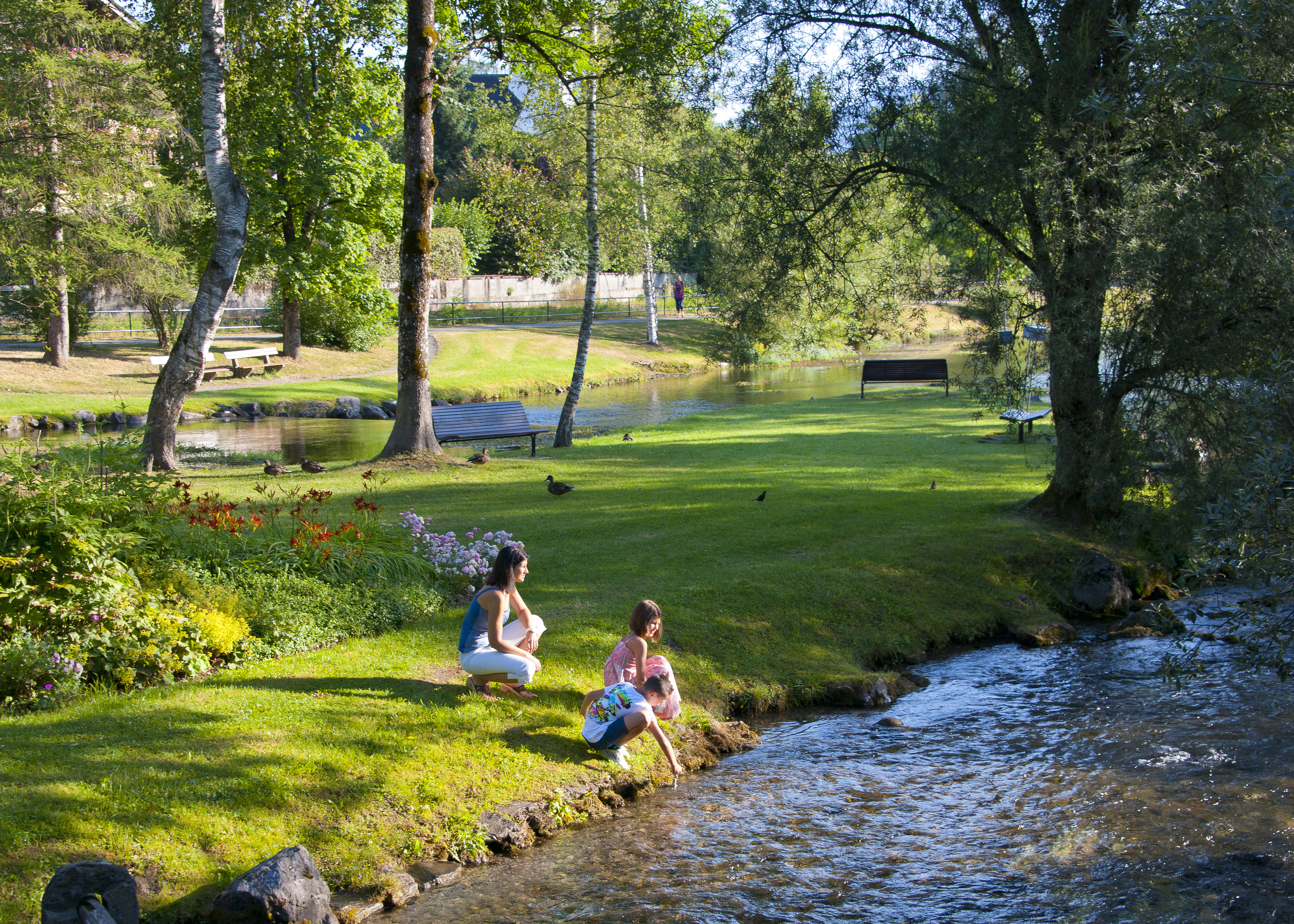 Ruhe und Erholung am Grundbach in Fischen genießen - Hörnerdörfer im Allgäu