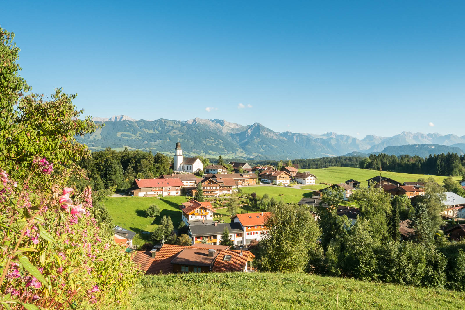 Sommerurlaub in Ofterschwang im Allgäu Sommerurlaub in Ofterschwang im Allgäu