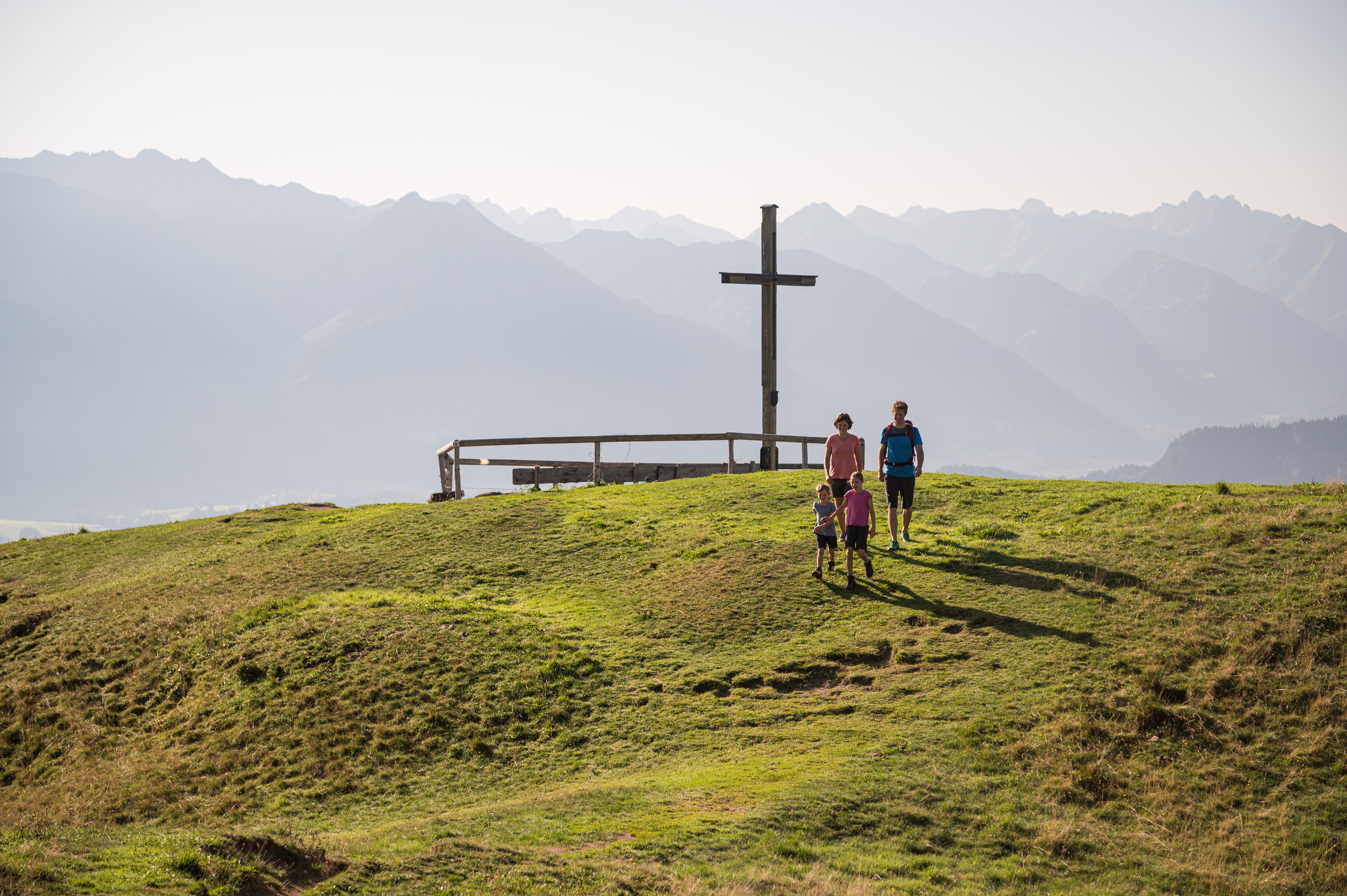 Ofterschwanger Horn - Hörnerdörfer im Allgäu Das Ofterschwanger Horn ist ein beliebter Aussichtspunkt - Hörnerdörfer im Allgäu