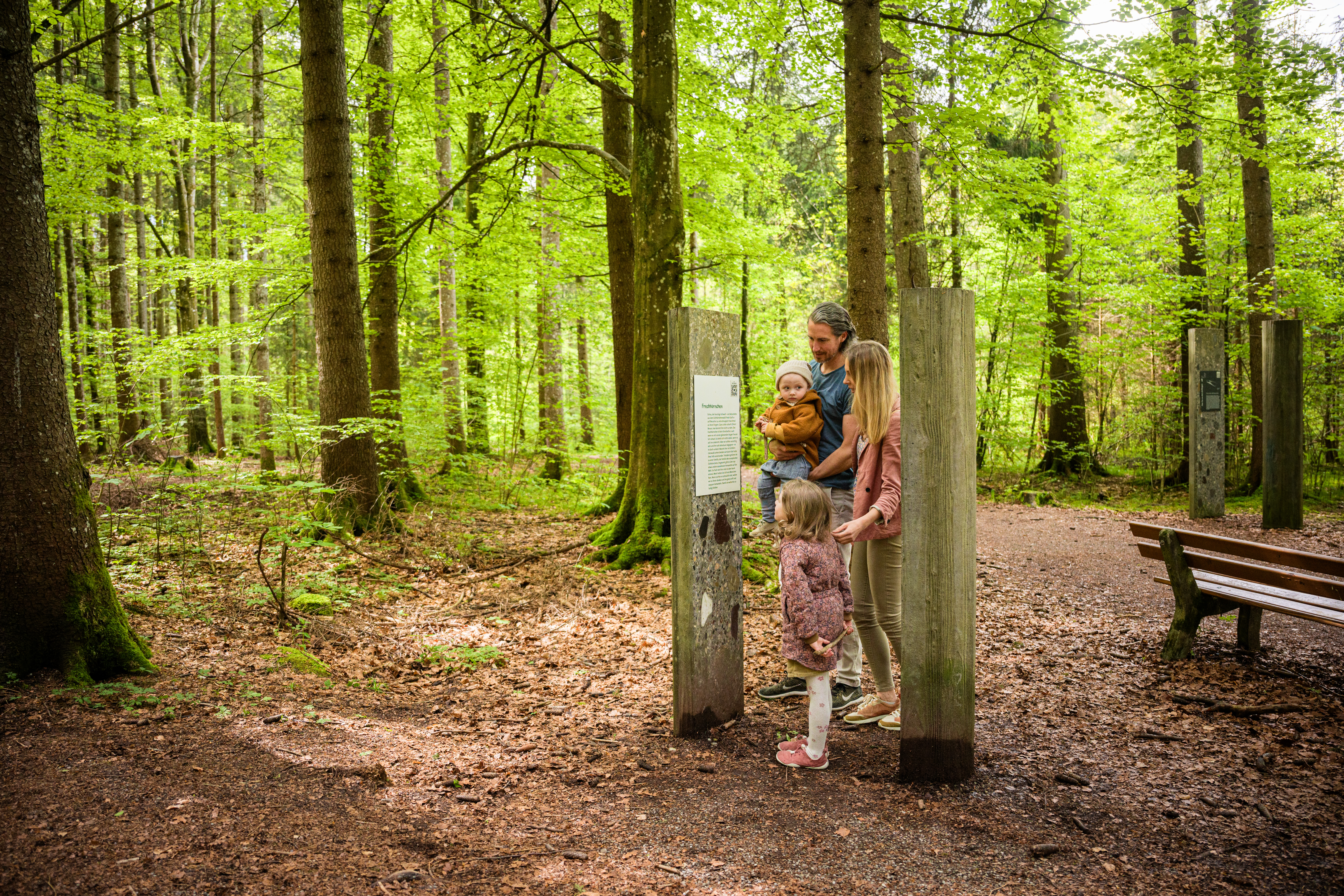 Wandern durch die 12 Tore im Fischinger Weidach - Hörnerdörfer im Allgäu