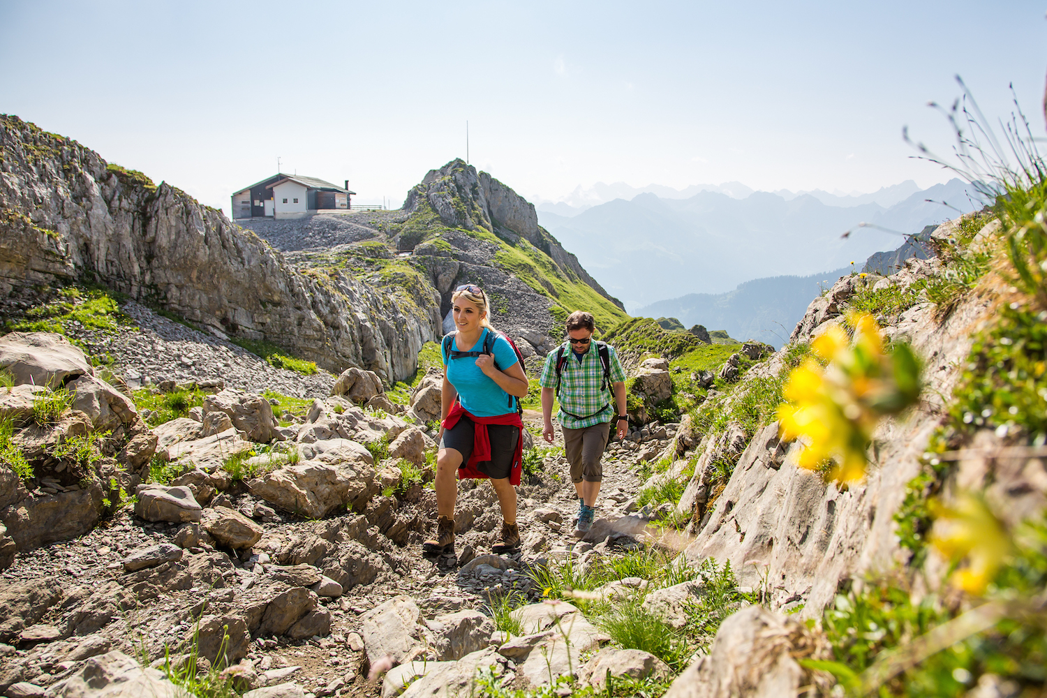 Wandern am Ifen im Kleinwalstertal - Wanderurlaub Allgäu
