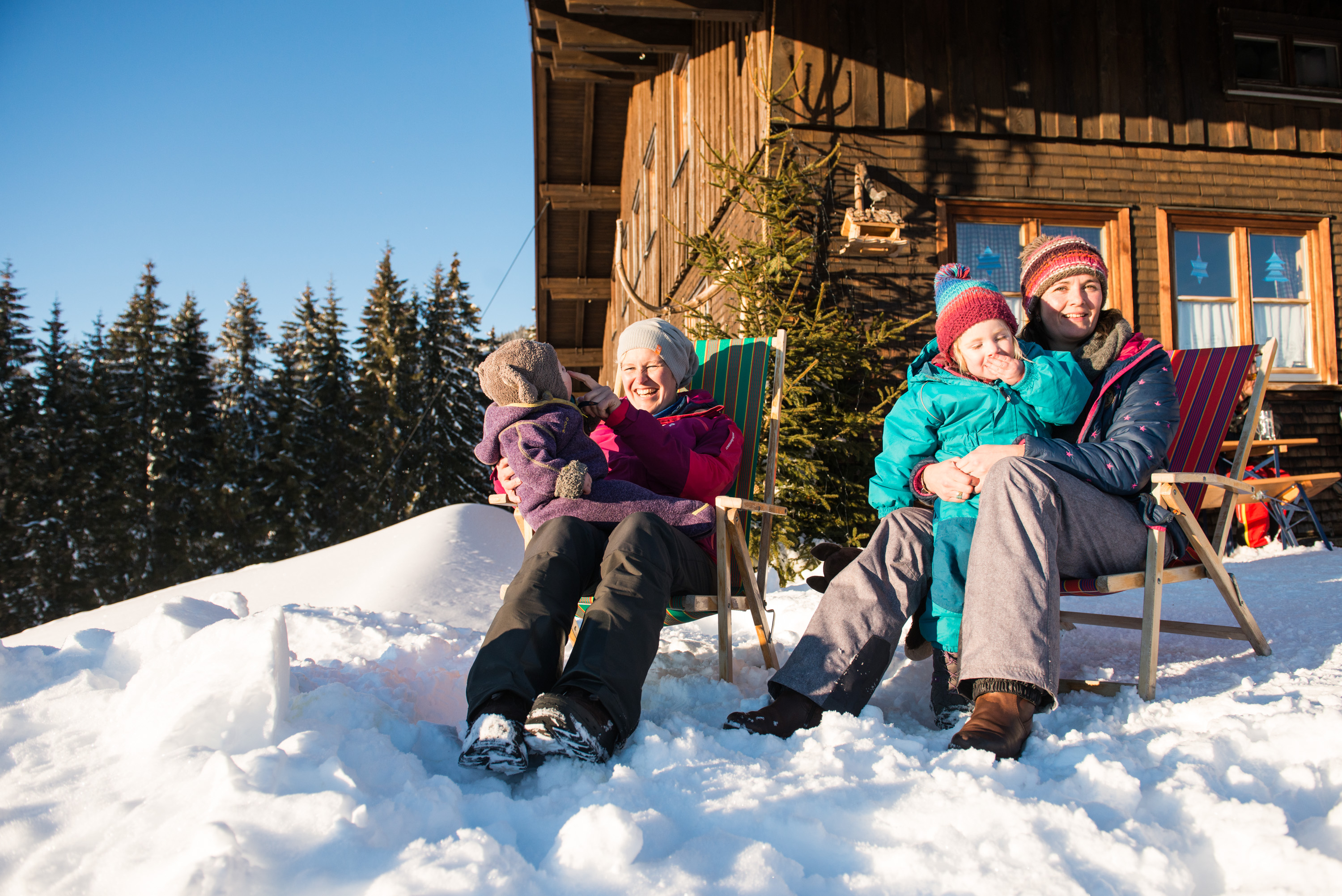 Ausflug im Winterurlaub nach Grasgehren