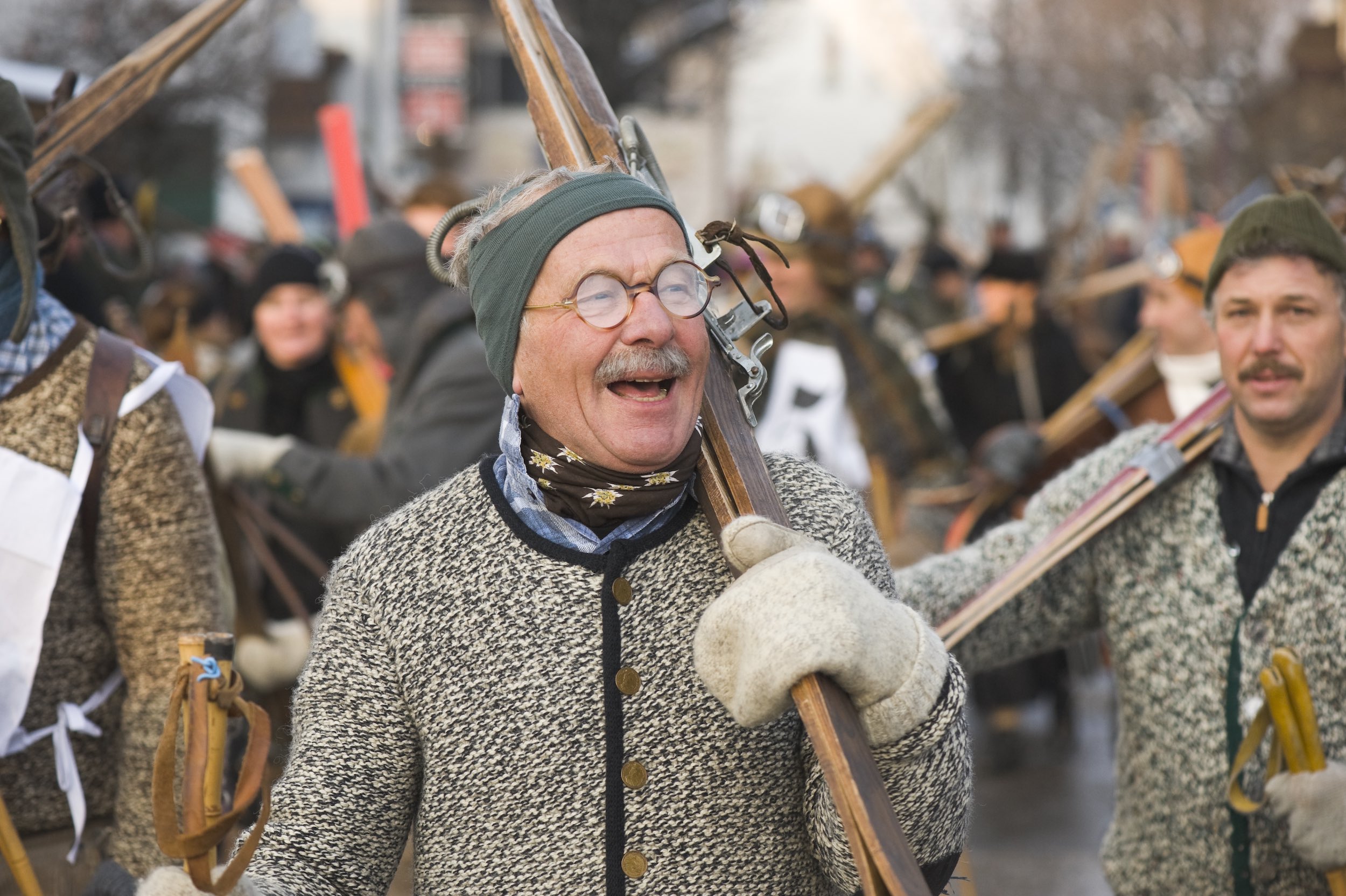 Historisches Skifahren in Fischen - Hörnerdörfer im Allgäu