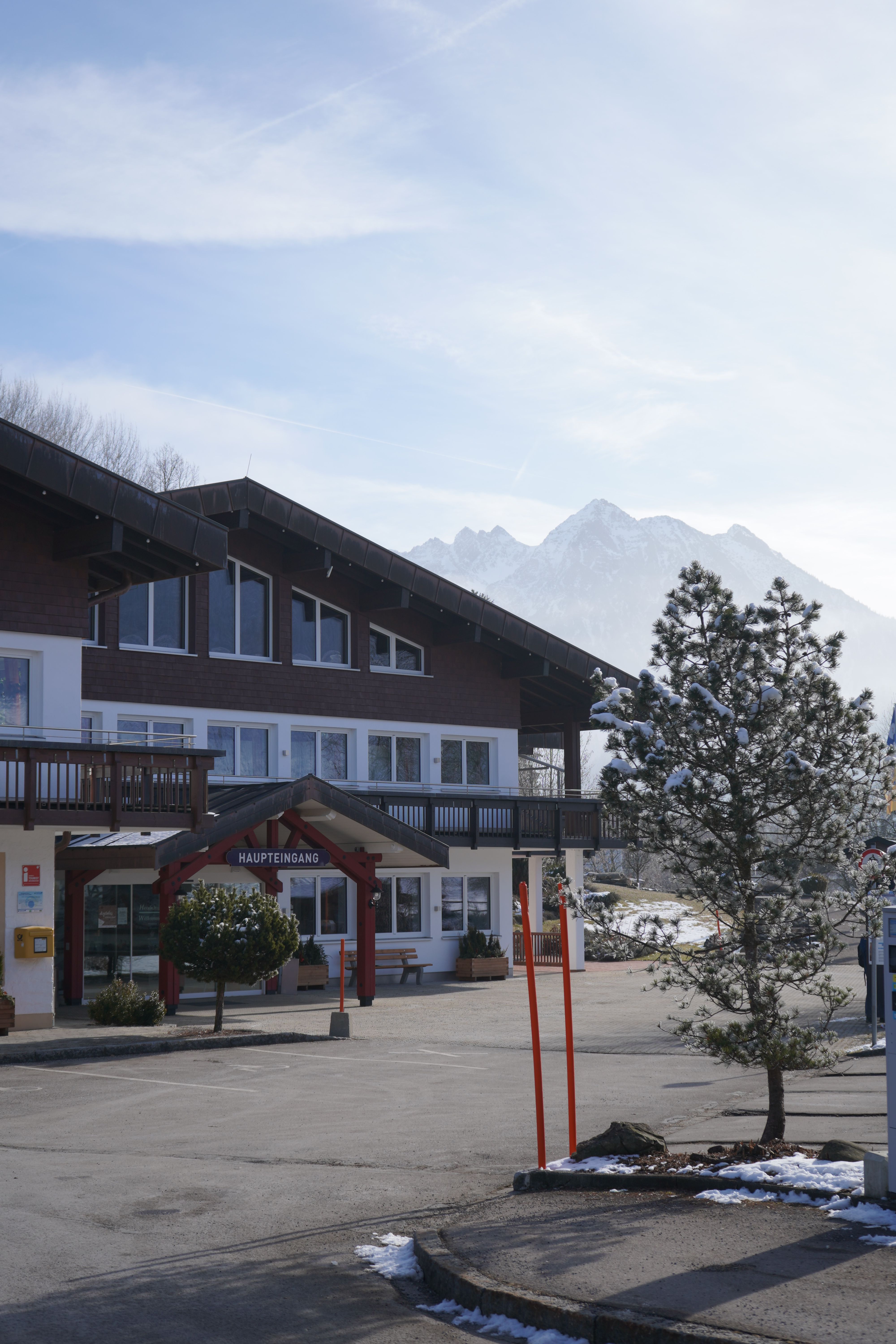 Startpunkt der Wanderung am Haus des Gastes Obermaiselstein