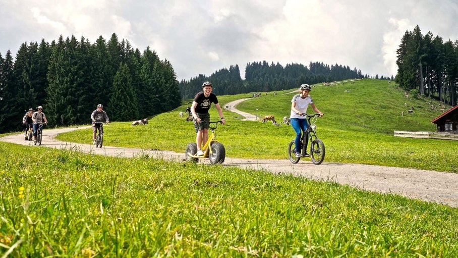 Downhill Roller in Ofterschwang im Allgäu, © Tourismus Hörnerdörfer, ProVisionMedia