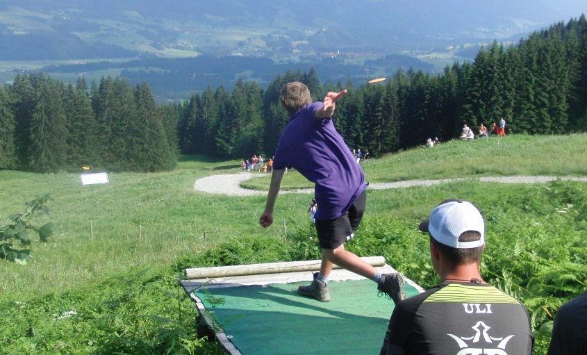 Disc Golf in Ofterschwang, © Frizbee.at