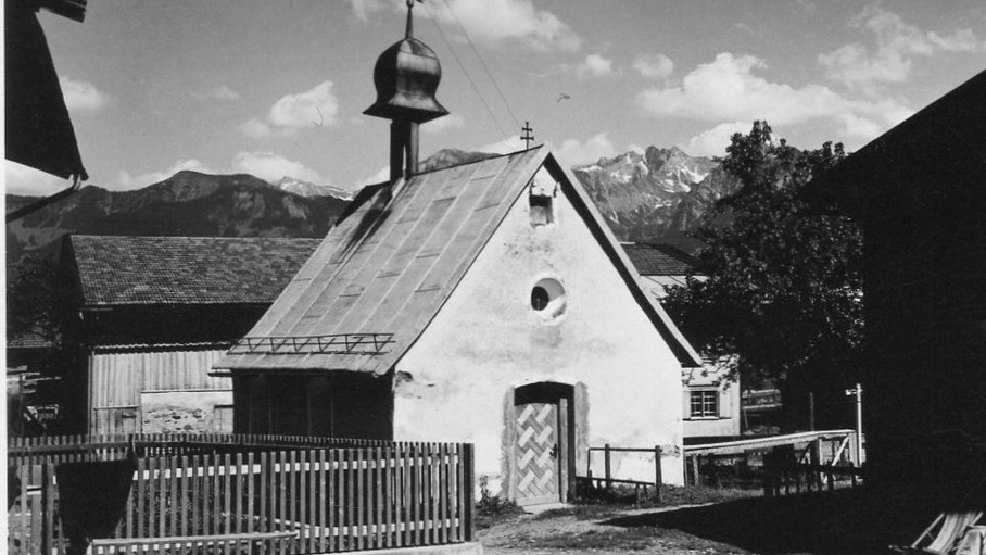 Sonderdorfer Kapelle Anfang 1950, © Ch. Feldmann
