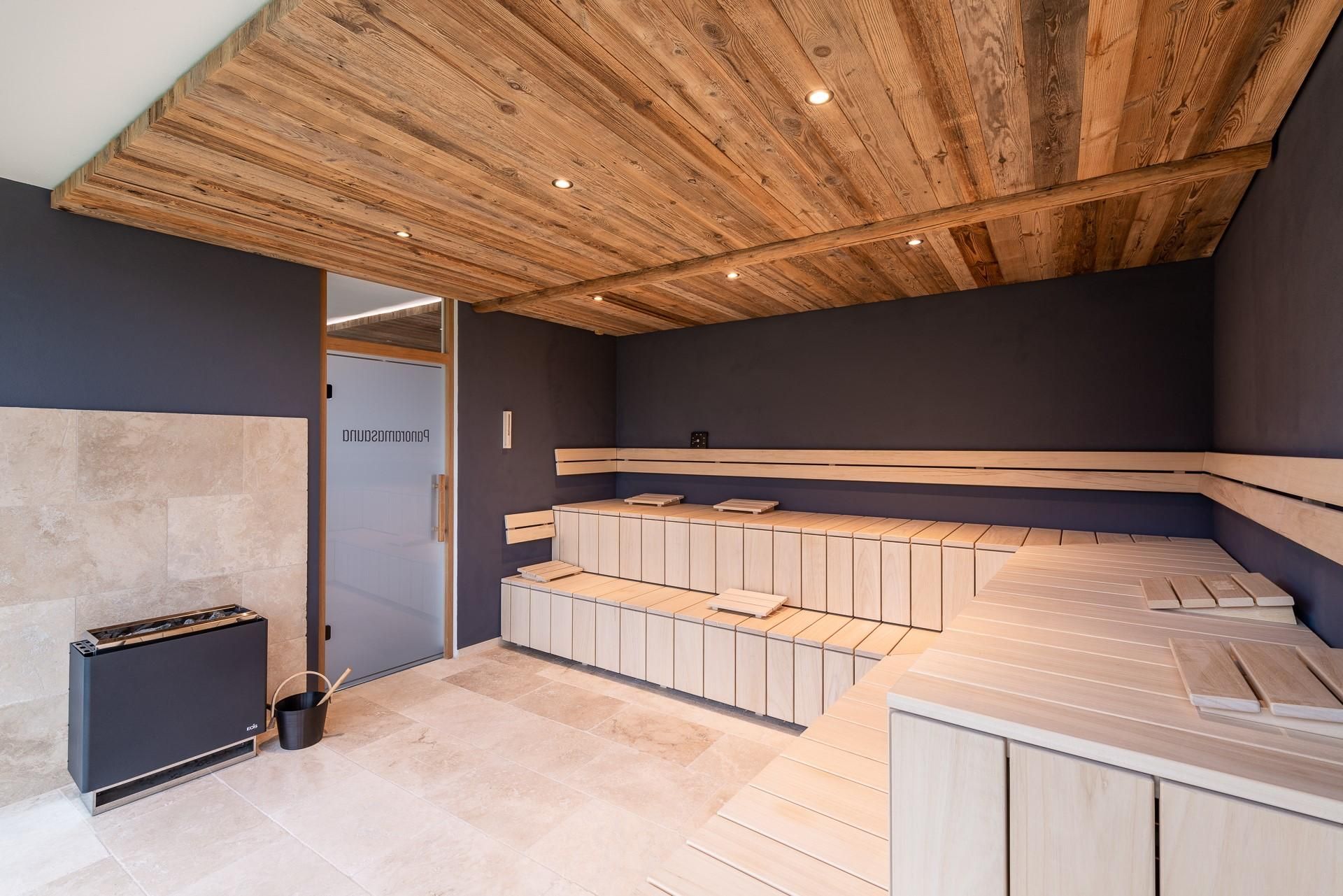 Die finnische Sauna.