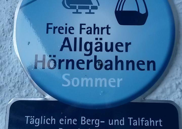 Partnerbetrieb Freie Fahrt mit den Allgäuer Hörner, © Wieseengrund