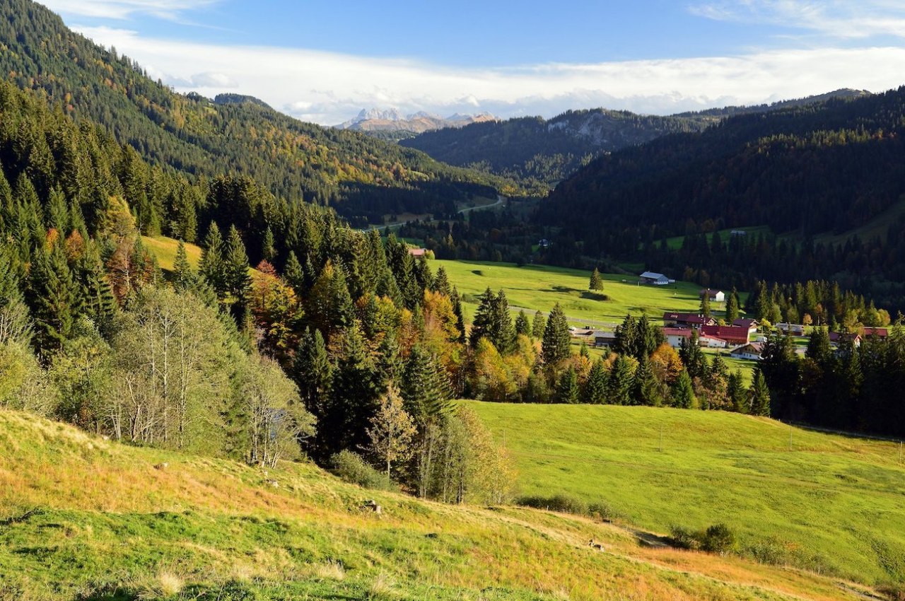 Wanderurlaub im Allgäu. Balderschwang in den Hörnerdörfern im Herbst., © Tourismus Hörnerdörfer / Thomas Gretler