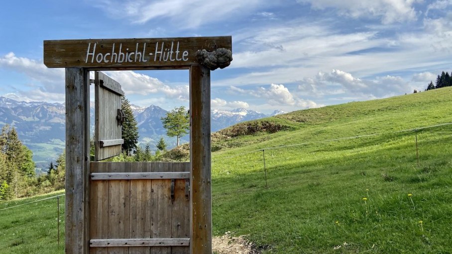 Hochbichl Hütte in Ofterschwang, © Tourismus Hörnerdörfer