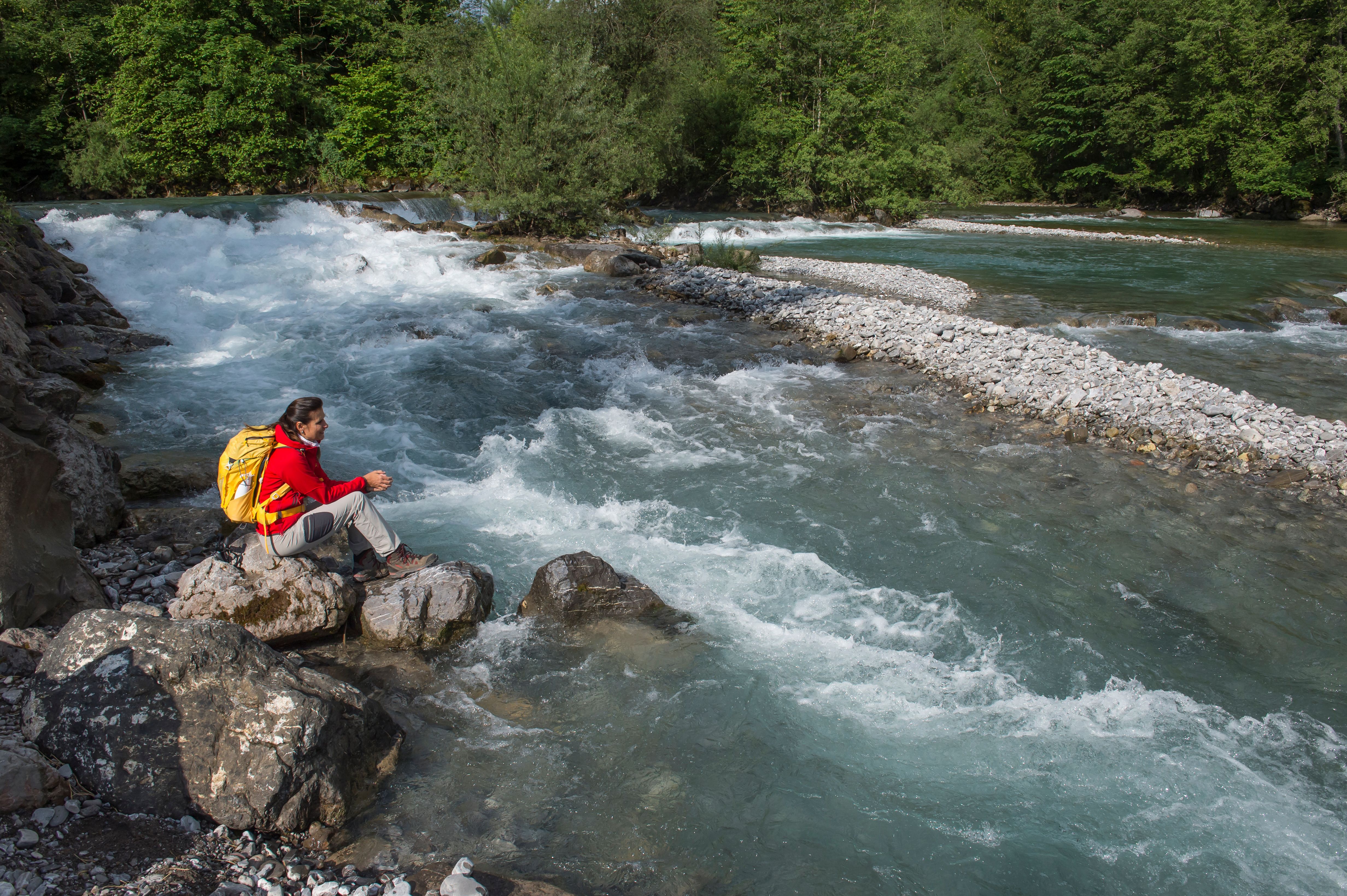 Am Illersprung im Allgäu