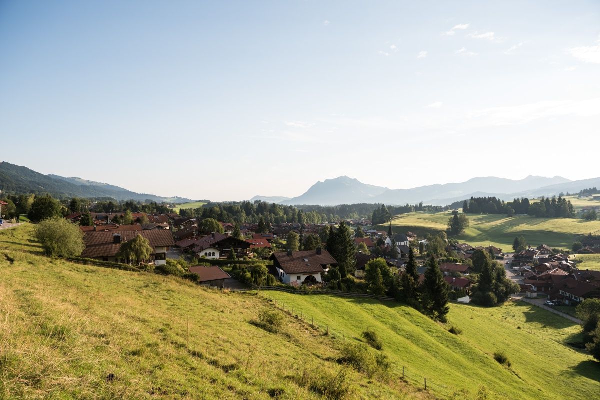 Herbstlicher Blick auf Obermaiselstein