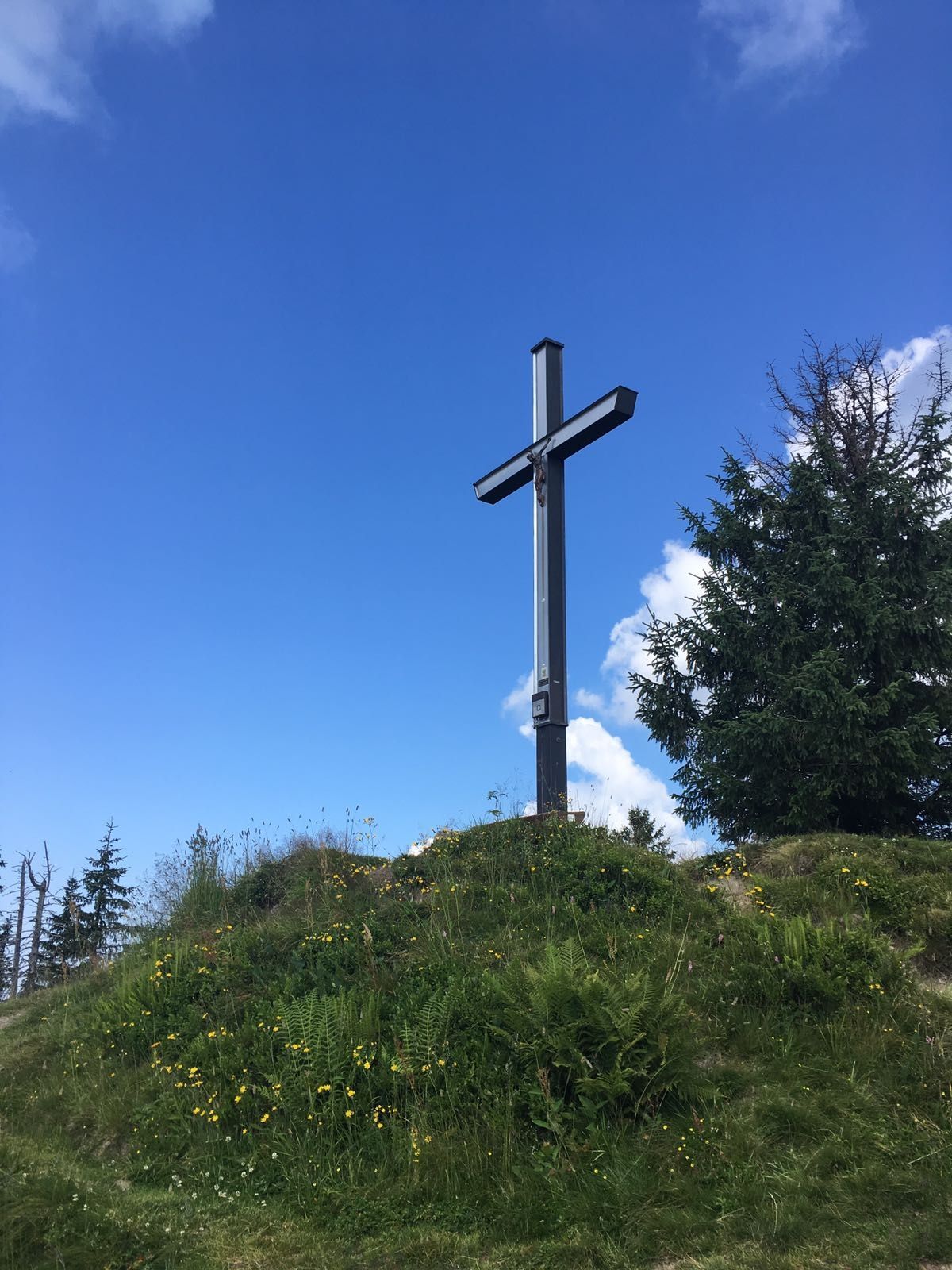 Gipfelkreuz am Ochsenkopf bei Bolsterlang