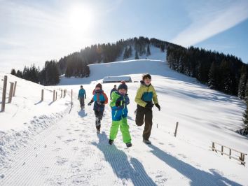 Winterspaziergang am Ofterschwanger Horn - Hörnerdörfer im Allgäu