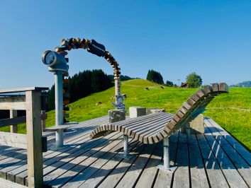 Aussichtsinsel mit Blick Richtung Ofterschwanger Horn