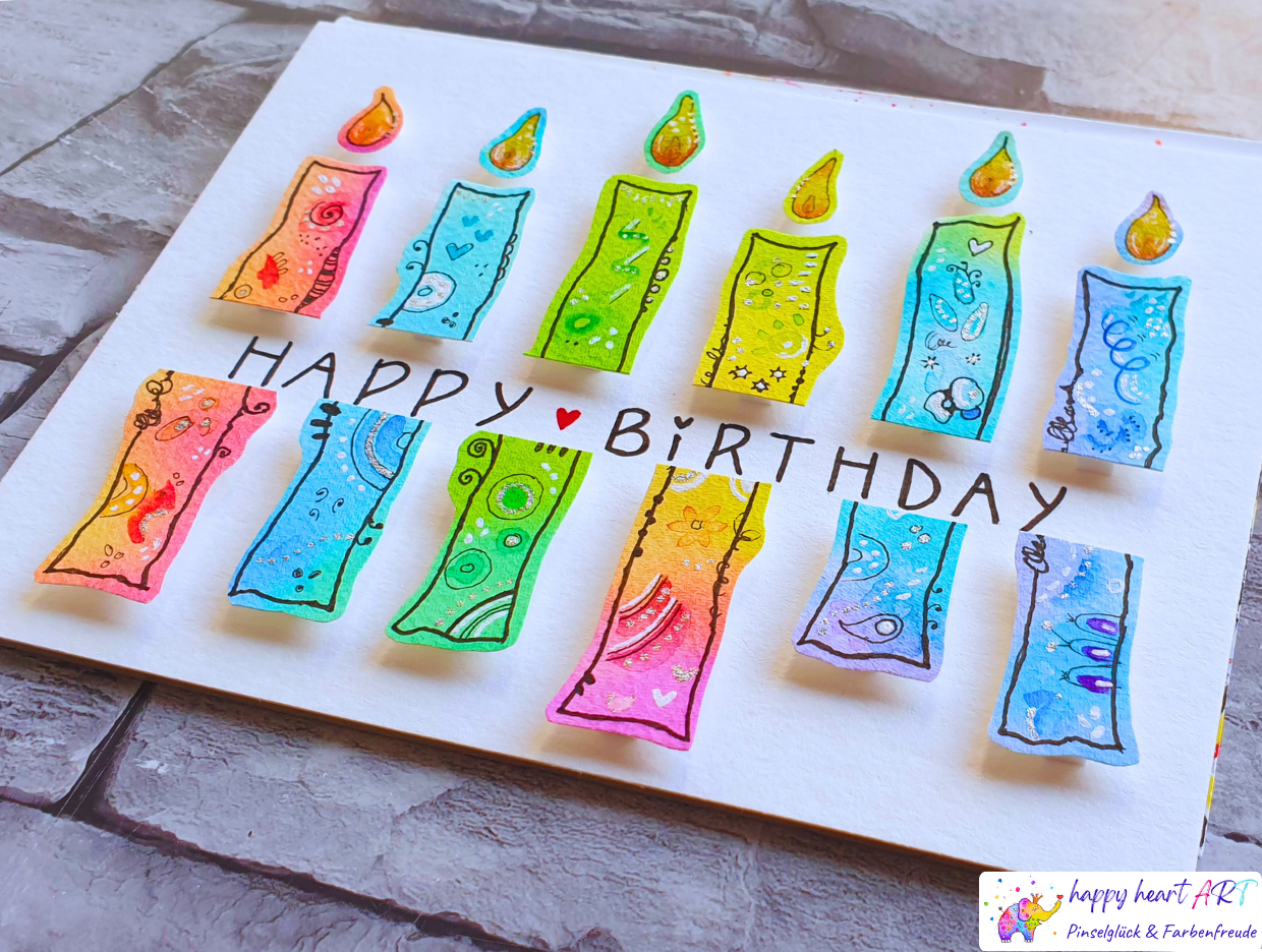 Farbenfreude auf Papier