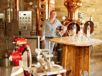 Schnapsbrennerei im Bauernhaus Busche Berta