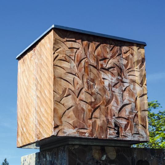 Installation Wandertrilogie: Ortswürfel Balderschwang