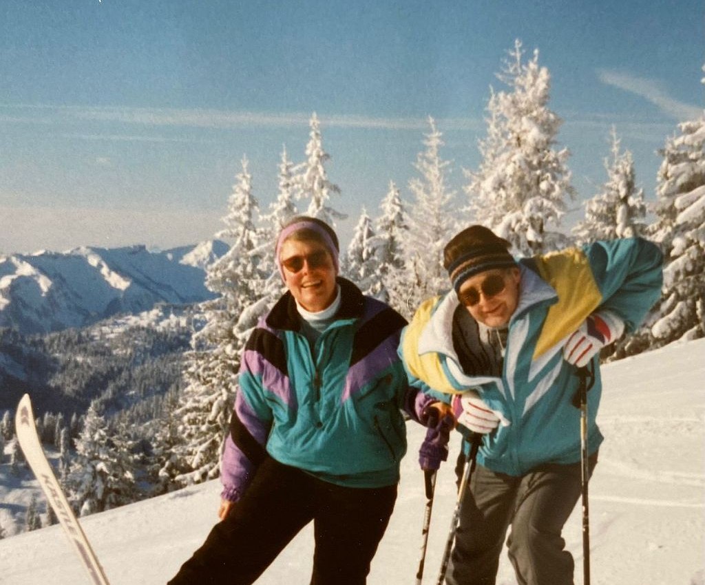 Skifahren wurde zur Leidenschaft und blieb es für Jahrzehnte., © Christa Jentzsch