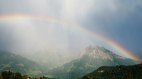Fewo Kircher Regenbogen über Nebelhorn, © Kircher H