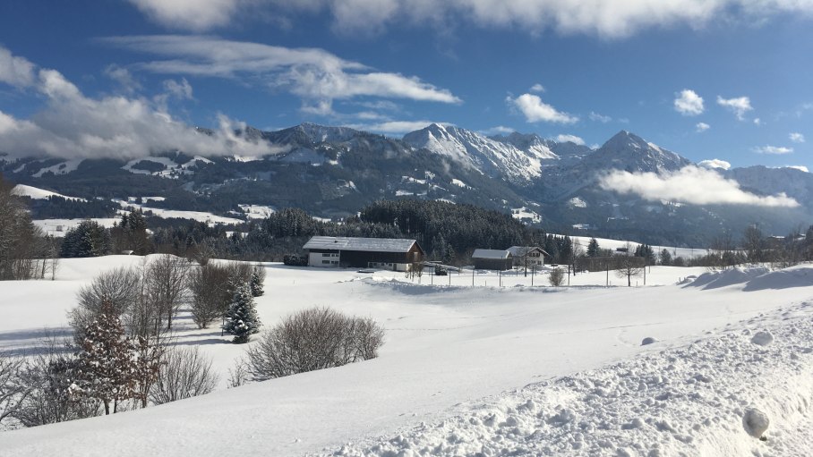 Winterspaziergang - Beste Aussichten zwischen Untermühlegg und Muderbolz