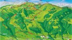 Panoramakarte der Sommerwanderwege, © Hörnerbahn Bolsterlang