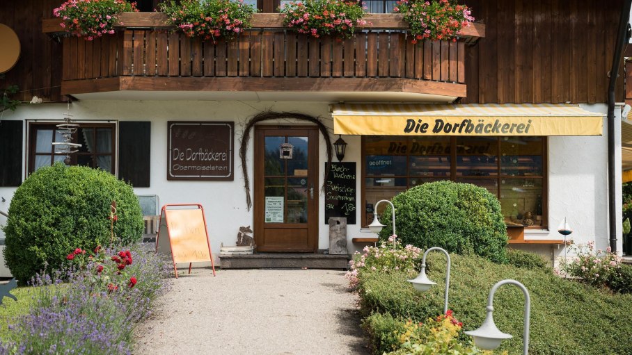 Dorfbäckerei in Obermaiselstein im Allgäu, © Tourismus Hörnerdörfer, F. Kjer
