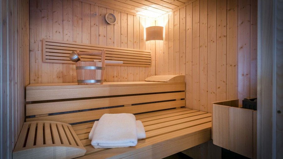 Blue Lodge - eigene Sauna, © Das Talgut - Ofterschwang