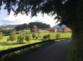 Blick auf den Ortsteil Gundelsberg, © Tourismus Hörnerdörfer