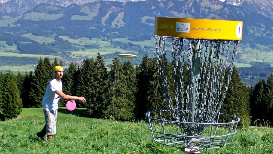 Disc Golf Parcour am Ofterschwanger Horn, © Frizbee.at