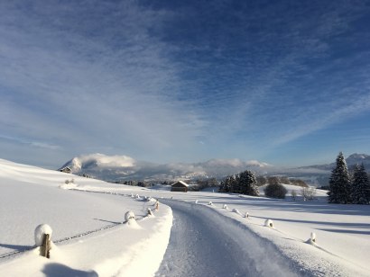 Winterwanderweg nach Hirtenstein