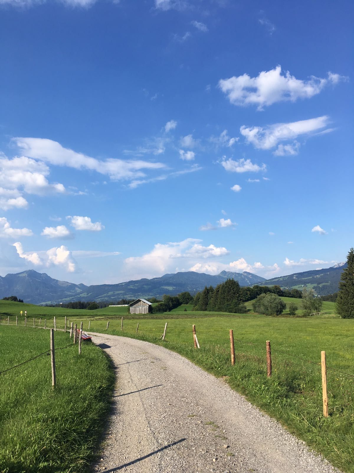 Blick auf den Grünten im Allgäu