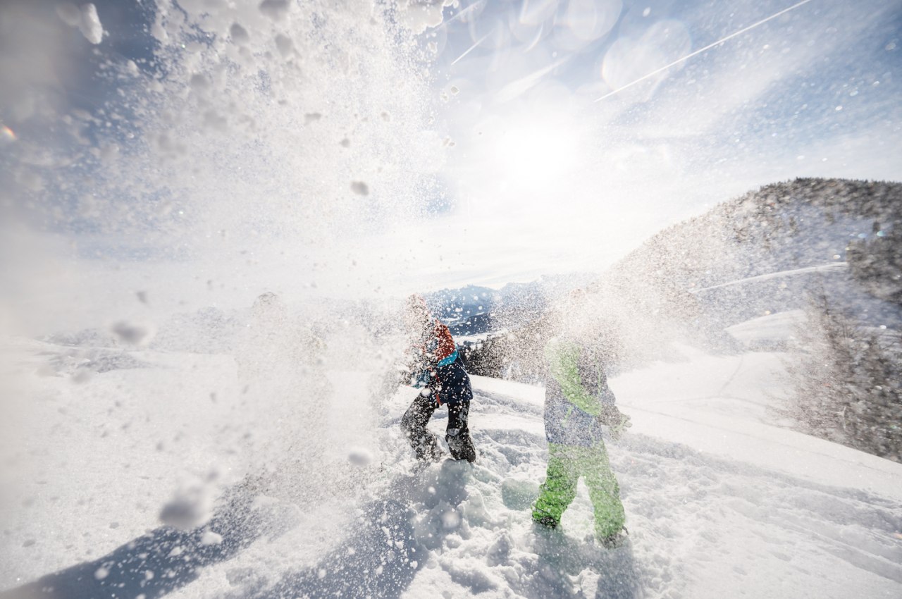 Spaß im Schnee für Familien. Winterurlaub in den Allgäuer Hörnerdörfern, © Tourismus Hörnerdörfer, F. Kjer