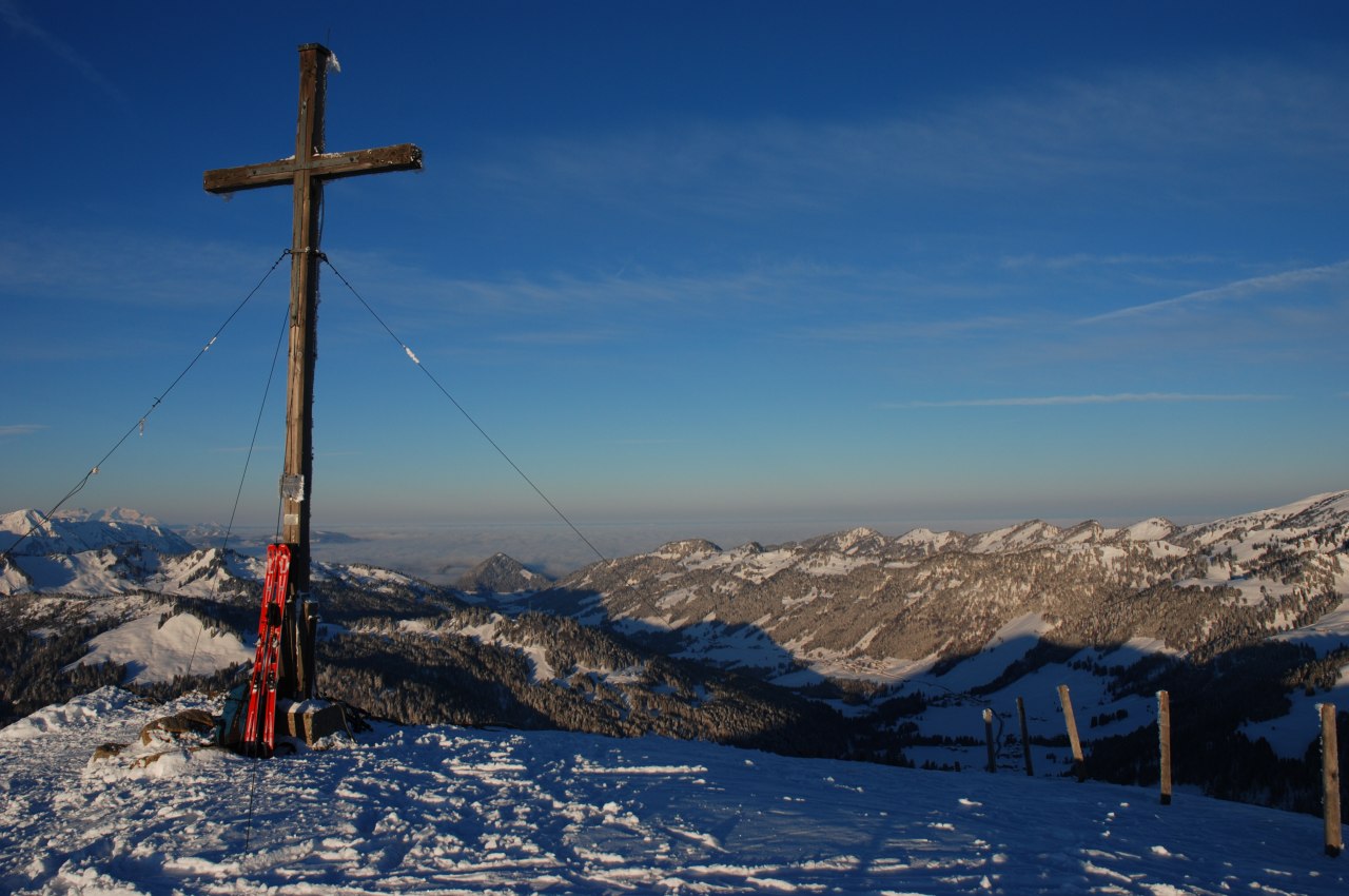 Schneereiche Winterlandschaft in Balderschwang im Allgäu, © Tourismus Hörnerdörfer