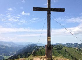 Gipfelkreuz Siplinger Tour zum Siplinger in Bal..., © Tourismus Hörnerdörfer, Balderschwang