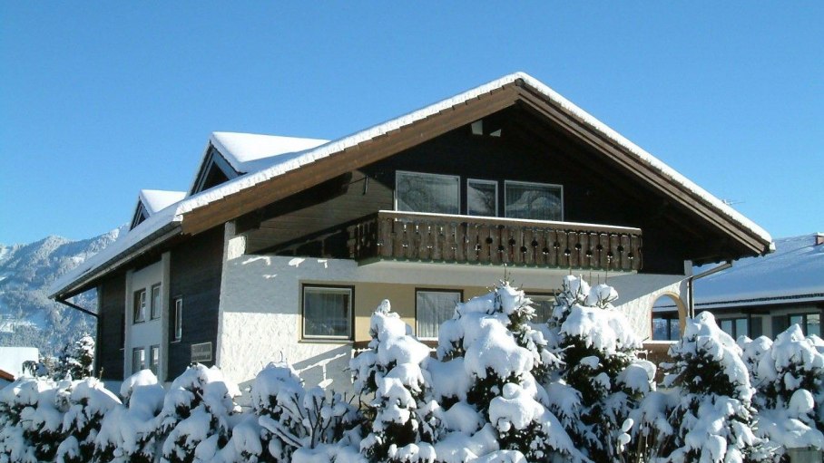 Gästehaus Schlegel im Winter