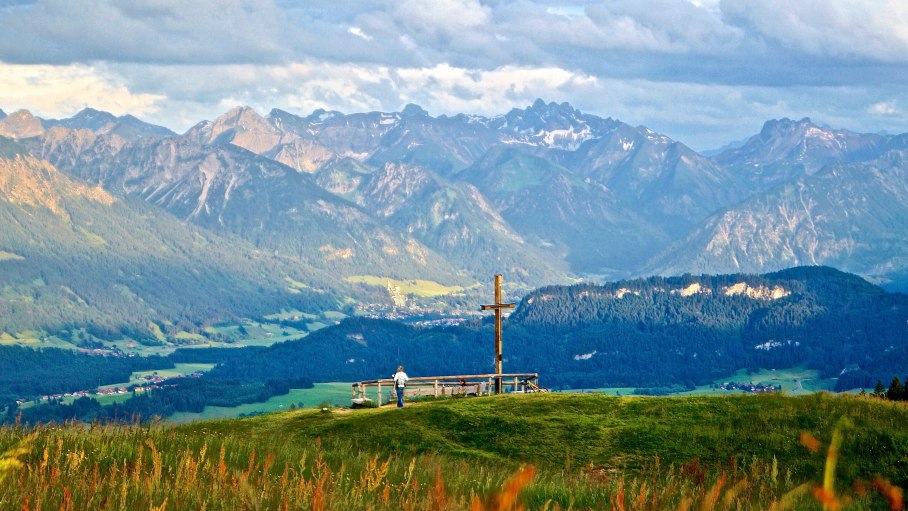 Blick vom Ofterswanger Horn, © Ofterschwang Tourismus