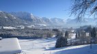 Winterliche Aussicht vom Landhaus, © Landhaus Eggensberger - Fischen im Allgäu
