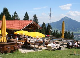 Hochbichl Hütte - Sommer in Ofterschwang, © Tourismus Hörnerdörfer