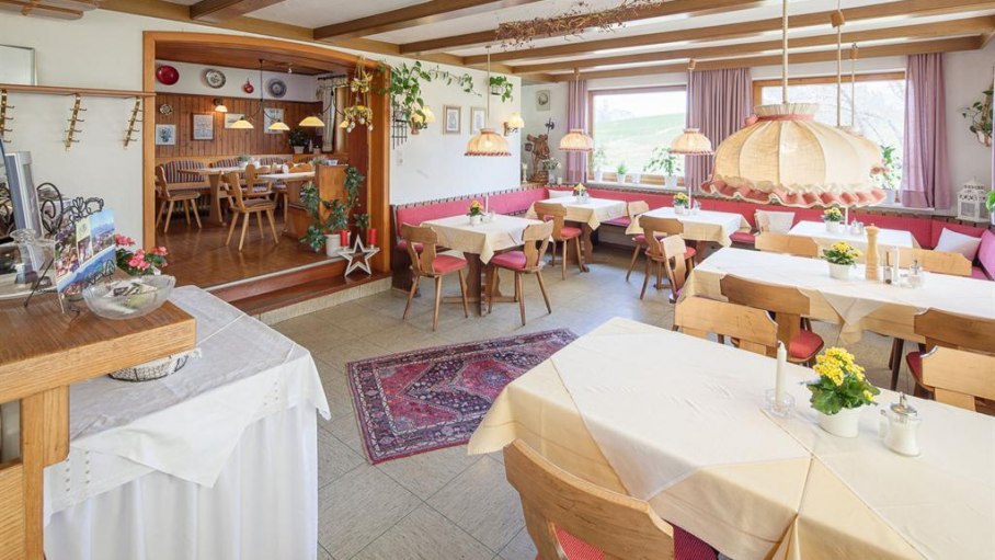 Gemütliches Restaurant, © Pension Alpenblick - Ofterschwang